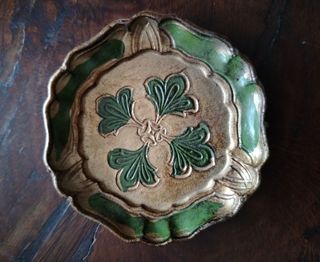 Set 4 Sottobicchieri Arte Fiorentina Vintage