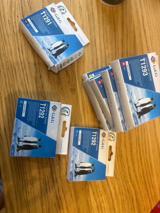 Pack 10 unidades Cartuchos Tinta G&G T1295 epson