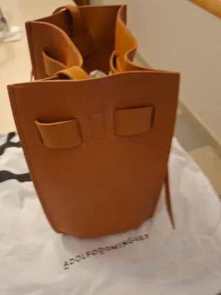 Bolso Adolfo Dominguez Marrón Naranja