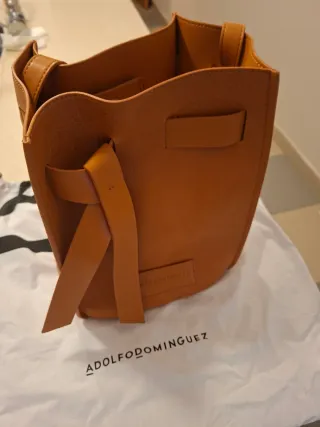Bolso Adolfo Dominguez Marrón Naranja