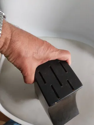 Supporto coltelli nero