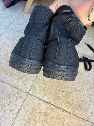 Sneakers Converse All Star Chuck Taylor nere taglia 39,5