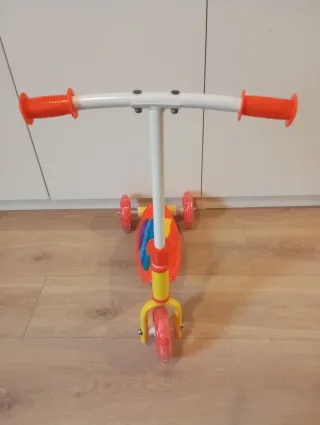 Patinete infantil 3 ruedas arcoíris