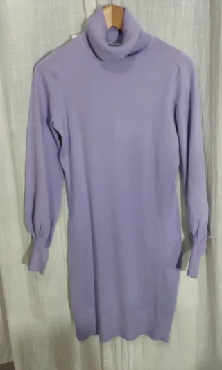 Vestitino Zuiki collo alto Lilla taglia unica