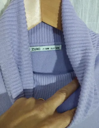 Vestitino Zuiki collo alto Lilla taglia unica