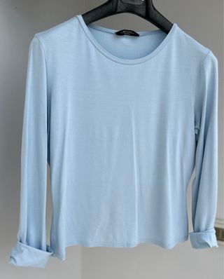 Maglietta Weekend Max Mara Azzurra Donna L