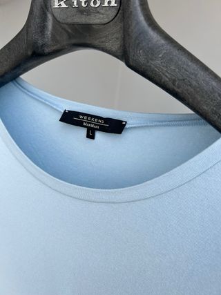Maglietta Weekend Max Mara Azzurra Donna L