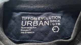 Jersey Tiffosi hombre azul oscuro y gris