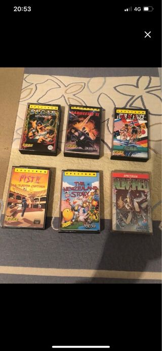 Lote 6 Juegos Spectrum ERBE