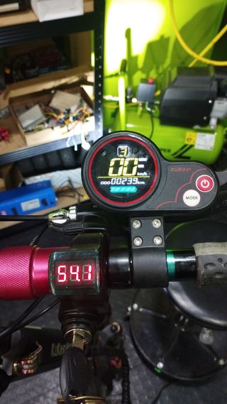 Pantalla Patinete Eléctrico ODO 01778 km