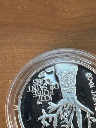 Medaglia Argento Foire De Saint Ours