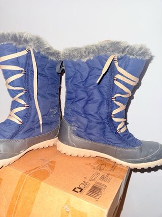Botas de montaña/nieve azul marino