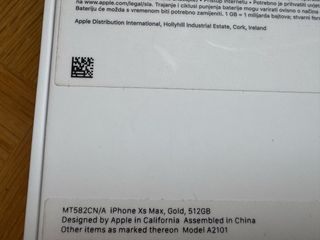 Scatola iPhone XS Max 512 GB