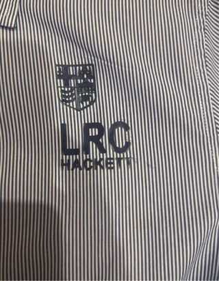 Camisa Hackett Rayas Azul Blanco