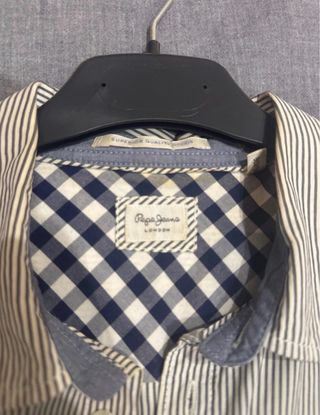 Camisa Pepe Jeans Rayas Azul Blanco Talla M