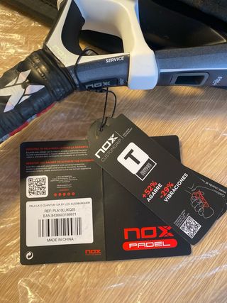 Pala de pádel NOX LA10 LEO QUANTUM