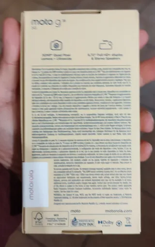 Motorola Moto G 35 5G 128GB 4GB RAM DUAL SIM NERO