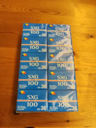 Rullini fotografici SXG 100 - 36 pose