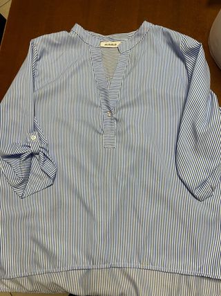 Camicia JELISJELIS a righe blu e bianche