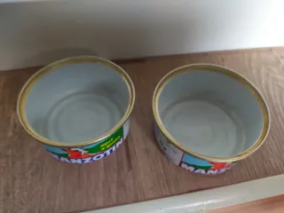 Scatolette Manzotin anni '80