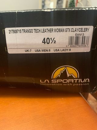 Botas La Sportiva Talla 40.5