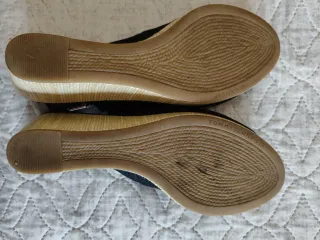 Alpargatas Tommy Hilfiger Negras Peep Toe