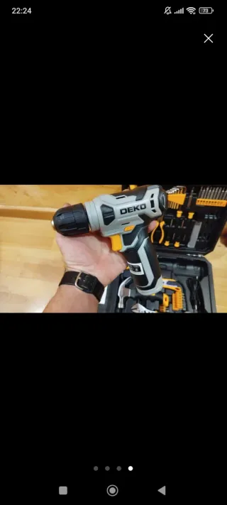 NUEVO! Maletín Herramientas DEKO 220 Piezas Nuevo