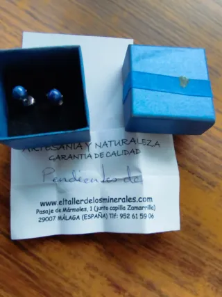 Pendientes Lapislázuli y Plata