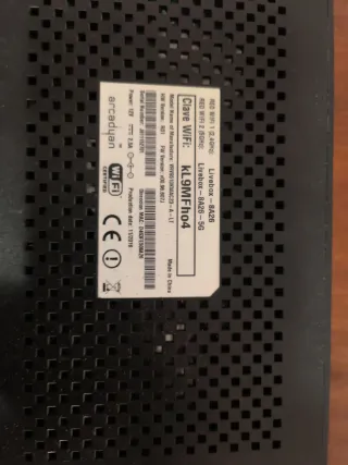 Router Livebox 8A26