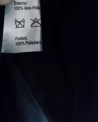 Giubbotto Pelle Donna Luisa Spagnoli Nero