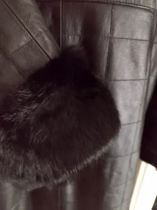 Giubbotto Pelle Donna Luisa Spagnoli Nero