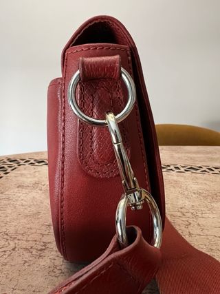 Bolso Longchamp Piel Rojo Mujer-Precio Orig: €395