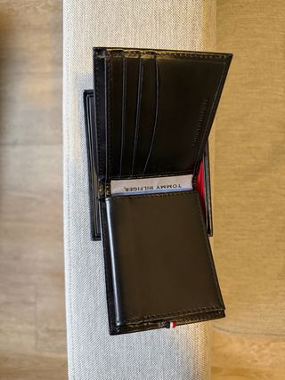 Cartera Tommy Hilfiger Hombre Negra