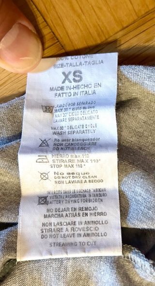 Camiseta manga corta talla S Suprme