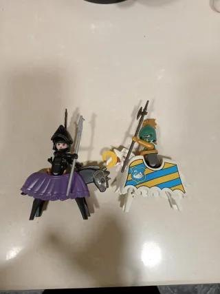Playmobil Cavalieri con Cavalli