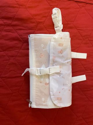 Fasciatoio da viaggio con busta staccabile