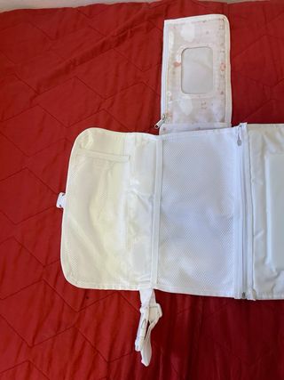 Fasciatoio da viaggio con busta staccabile