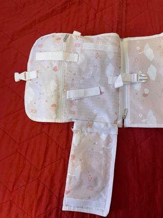 Fasciatoio da viaggio con busta staccabile