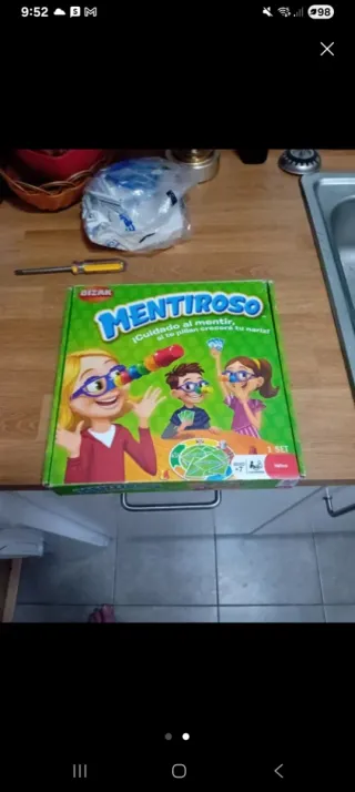 Juego de mesa MENTIROSO BIZAK
