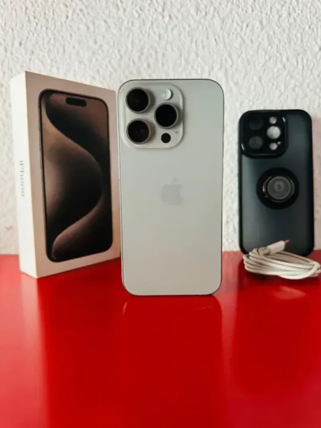 IPHONE 15 PRO MAX 256GB SEMINUEVO