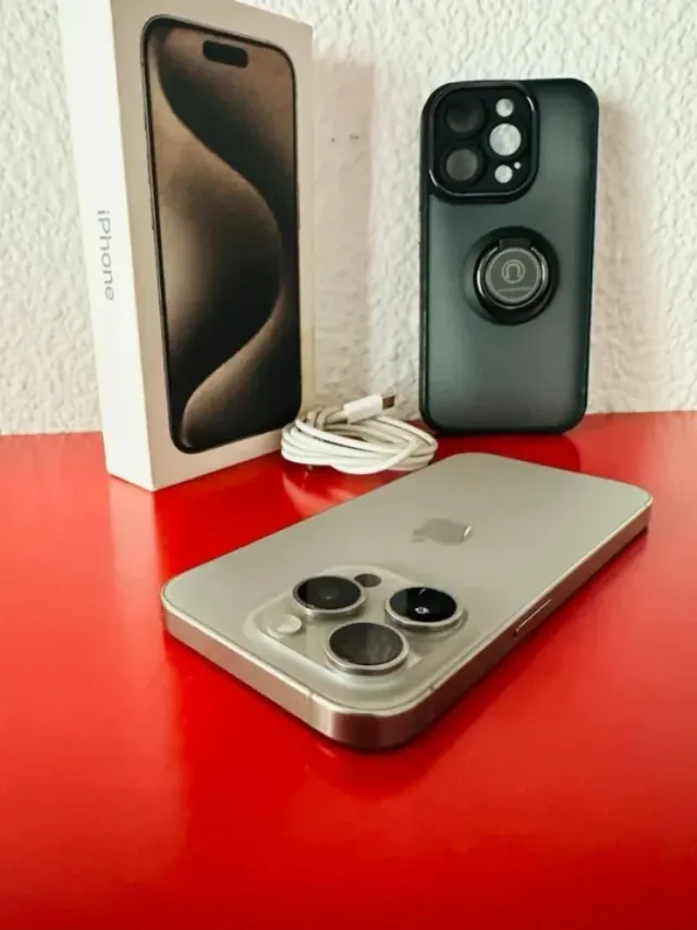 IPHONE 15 PRO MAX 256GB SEMINUEVO