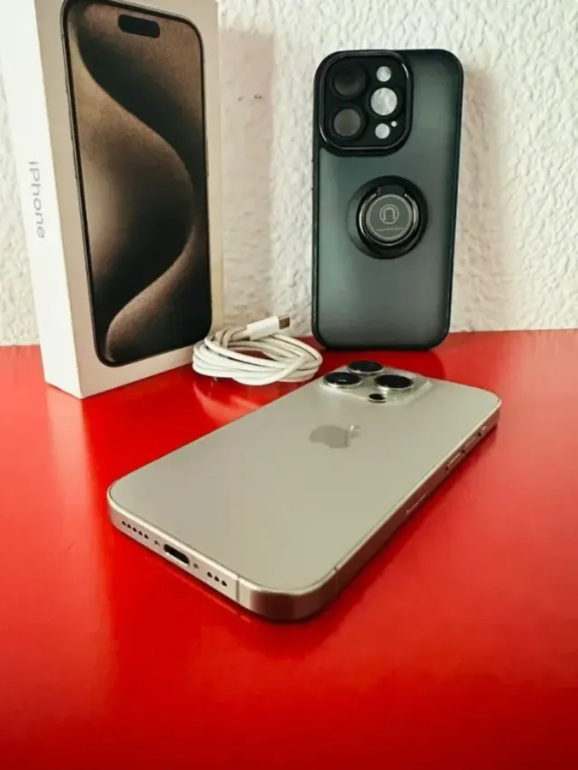 IPHONE 15 PRO MAX 256GB SEMINUEVO