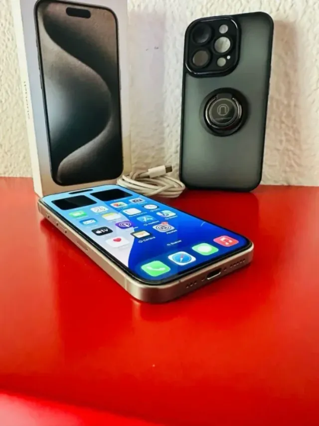 IPHONE 15 PRO MAX 256GB SEMINUEVO