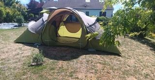 Tienda campaña Quechua Base Seconds 4.2