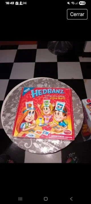 Juego de mesa Hedbanz