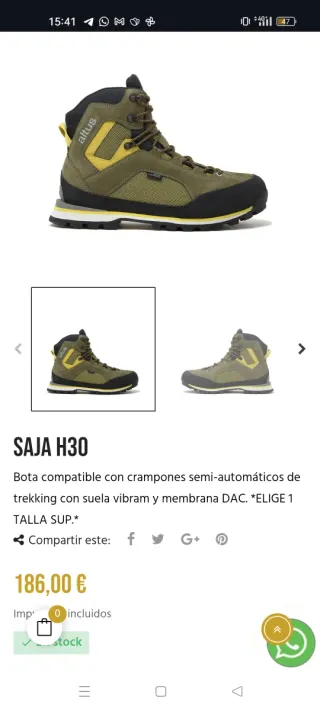 Botas de montaña Altus