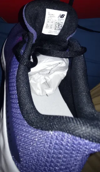 Zapatillas New Balance Azul y Morado