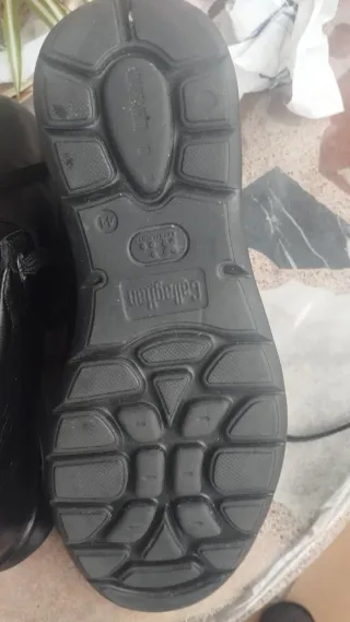 Botines Callaghan Negros Piel