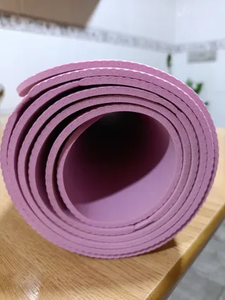Esterilla de yoga rosa
