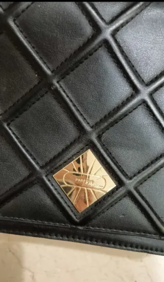 Bolso Negro Parfois Acolchado